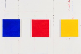 A Tricolour, akryl 2017, 130x30cm, foto MP